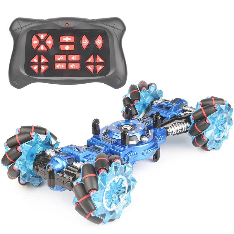 Rc автомобиль с одной кнопкой деформация трюк 2 4G 4WD скалолазание багги RC Racing Drift Car