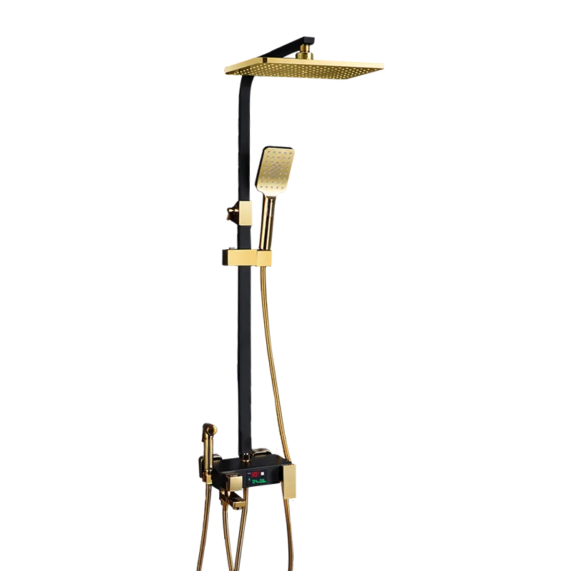 Душевая система латунный смеситель с ручной душевой системой и дождевым душем |