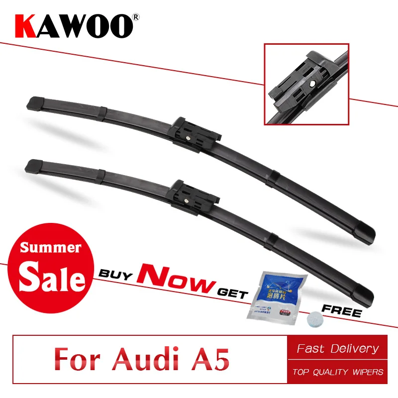 KAWOO для Audi A5 купе 2007 2008 2009 2010 2011 2012 2013 2014 2015 2016 2017 автомобильные щетки