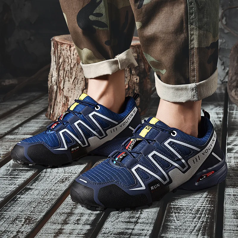 Hiking Shoes Men Warm Big Size 47 Outdoor Trekking Mountain Climbing Sports 46 High Tops Ankle Boot Winter 2021 New Men Sneakers