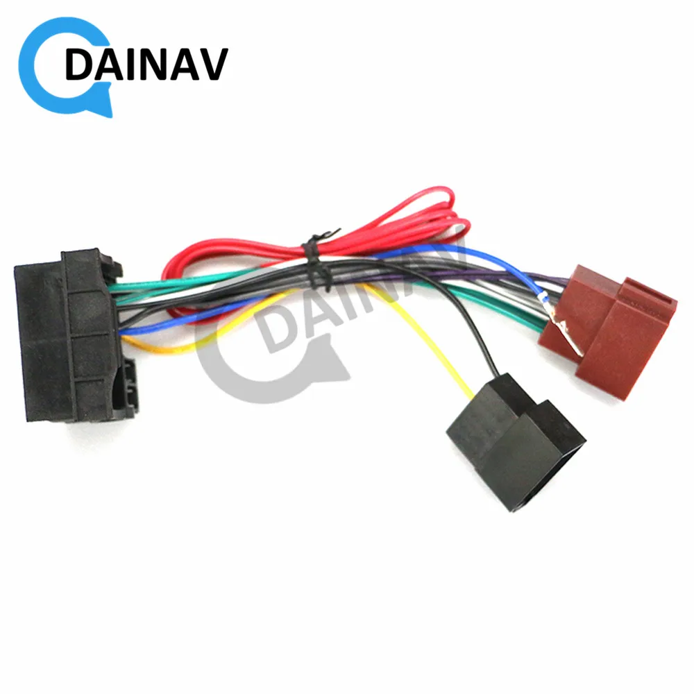 12 125 ISO радио адаптер для VOLKSWAGEN AUDI SKODA (выберите модели) жгут проводов соединитель