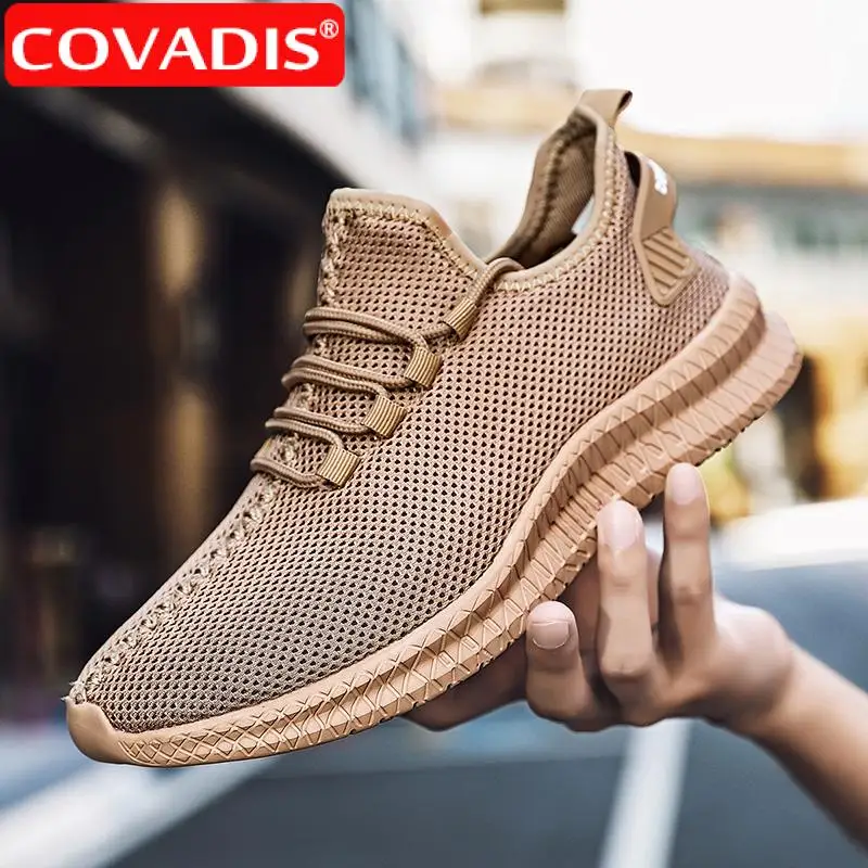 Кроссовки мужские легкие сетчатые уличная модная повседневная обувь