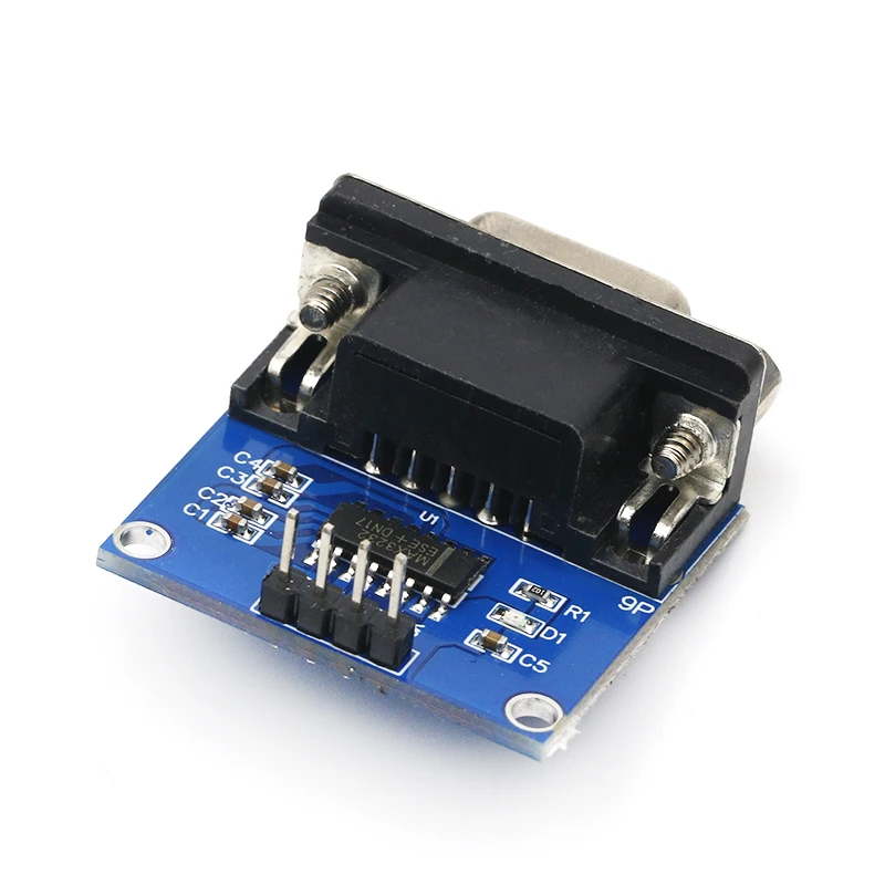 MAX3232 RS232 в TTL модуль преобразователя последовательного порта DB9 разъем MAX232 для Arduino
