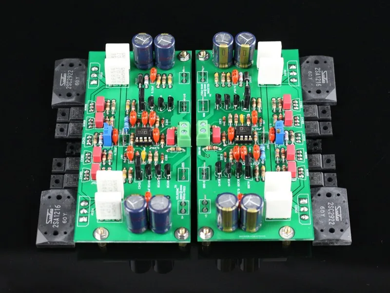 

Hifi HM4S 2 Channels Power amplifier board / Pcb/ kit base on 933 amp circuit