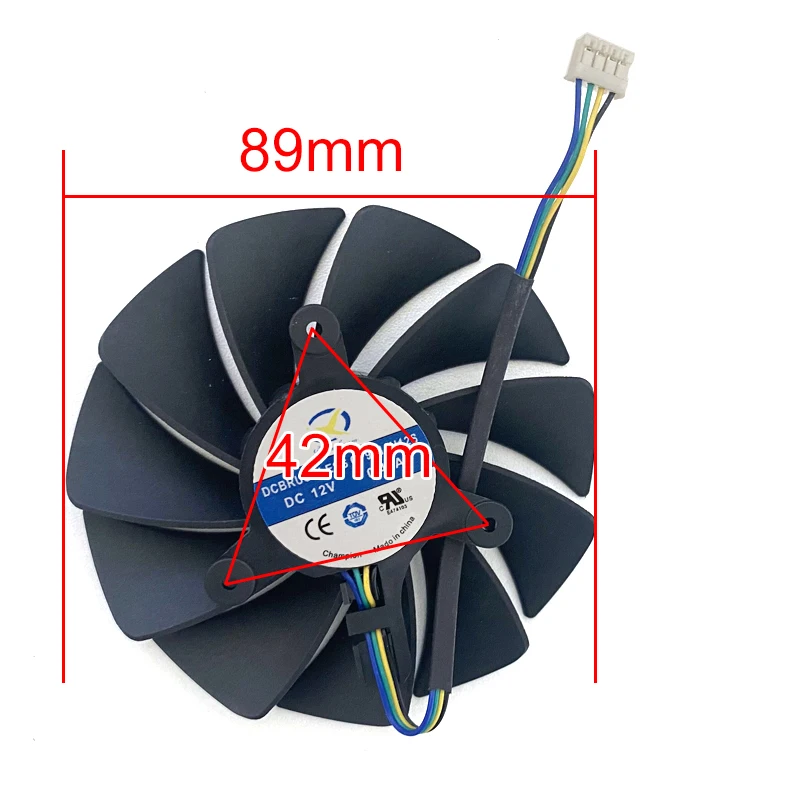 Вентилятор охлаждения для ZOTAC GeForce RTX 3070 Twin Edge 3060 OC 3060Ti 8GD6 HA 89 мм CF9015H12S 4IN вентилятор