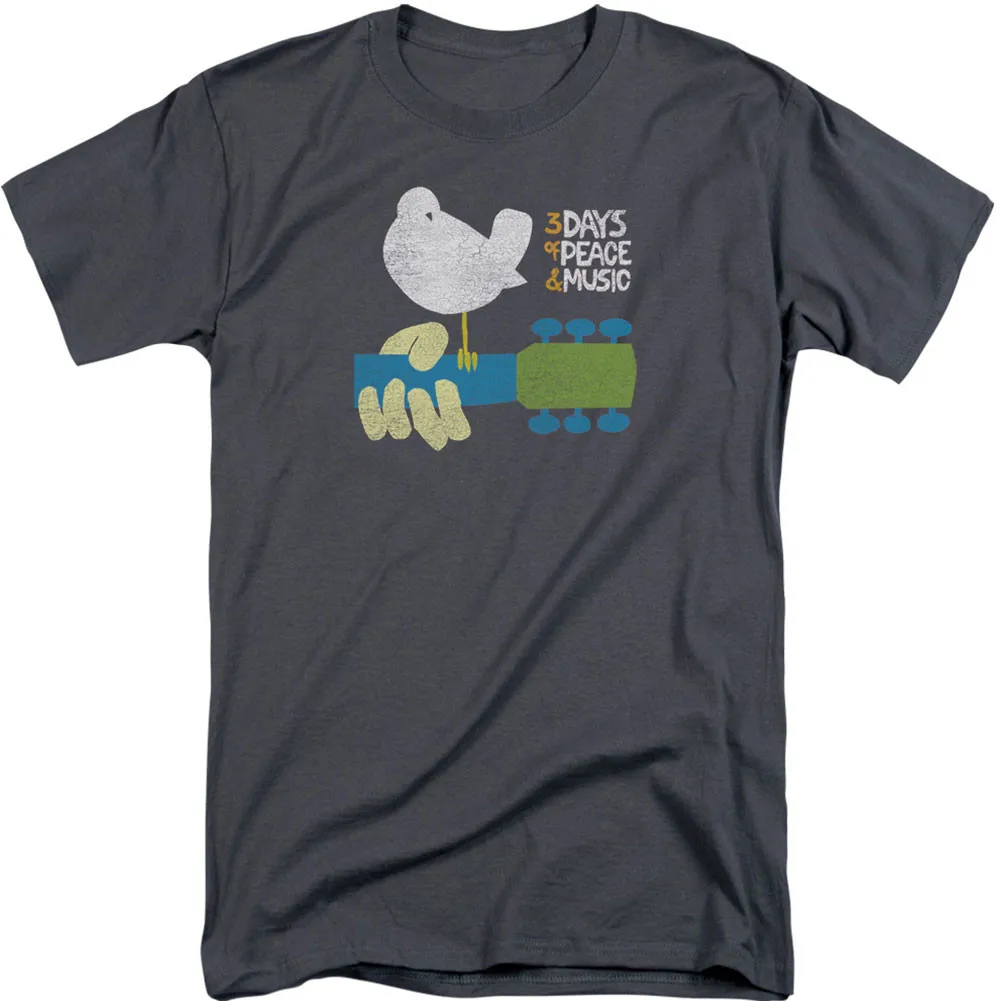 2019 забавная Мужская футболка новинка Вудсток взрослая для высоких|Мужские