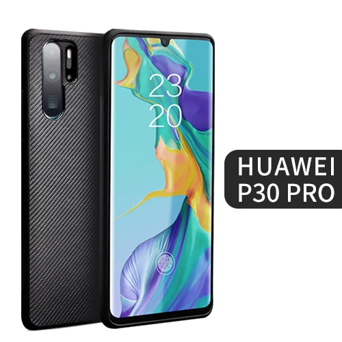 QIALINO ультра тонкий чехол из углеродного волокна для телефона huawei Mate20 Fibre Feeling ультра легкий чехол для huawei Mate20 pro/20X - Цвет: for P30 Pro
