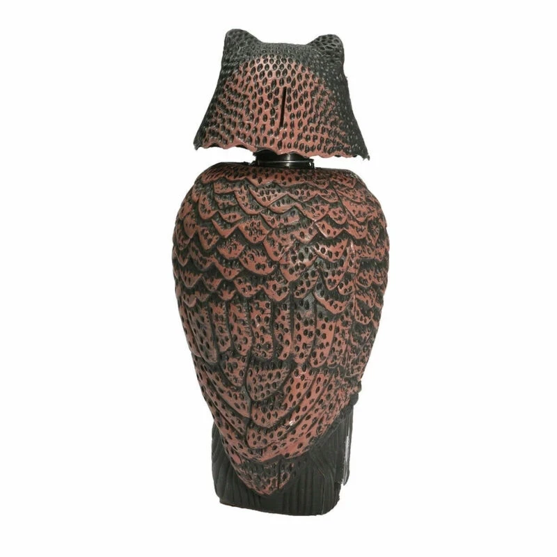 

Simulation Owl Garden Garden Decoration Fake Owl 360 Degree Shaking Owl Model Vivid and Interesting L23