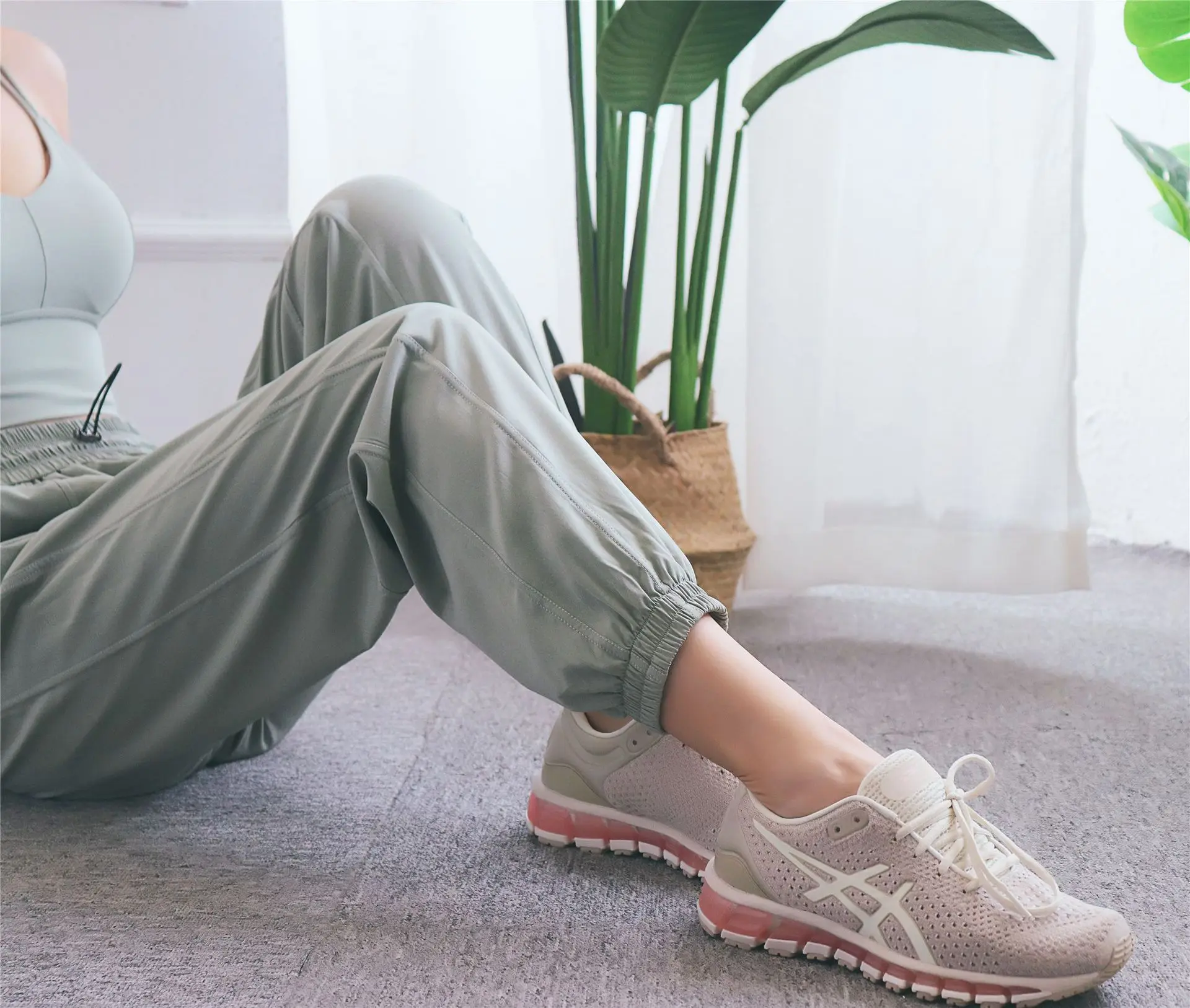 2020 спортивные брюки весенние женские свободные штаны для йоги упражнений