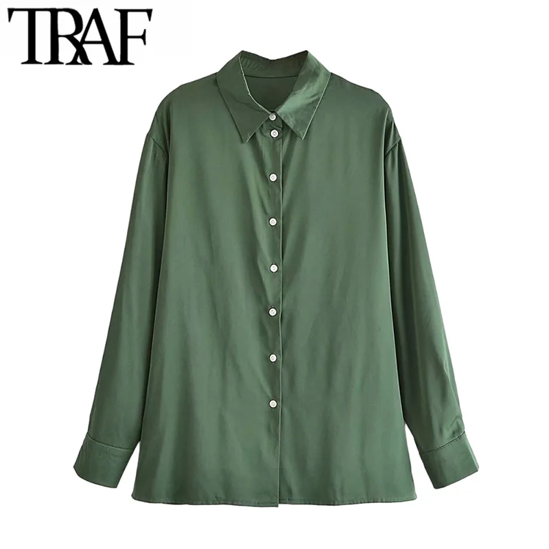 

Блузка женская мягкая на пуговицах, с длинным рукавом