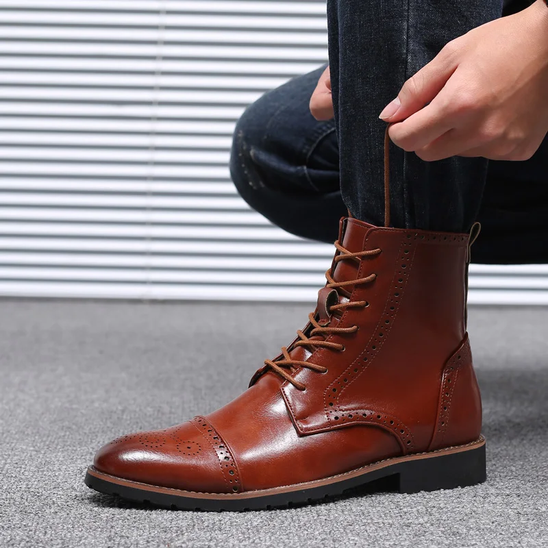 

Туфли Челси мужские с острым носком, деловые повседневные ботинки из сверхтонкого волокна, на низком каблуке, однотонные, до щиколотки, повс...