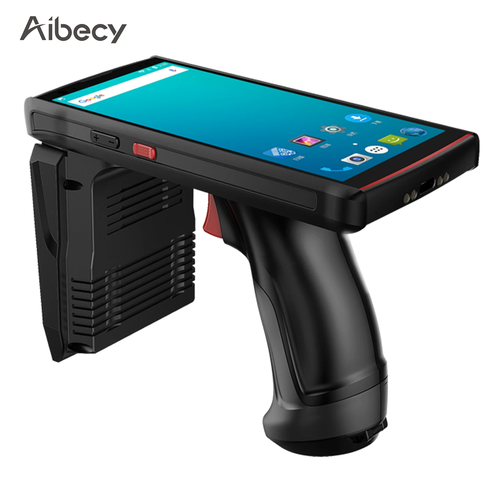 

Aibecy Android 9,0 PDA портативный NFC POS терминал Honey-Well 1D/2D/QR сканер штрих-кода с 5,7 дюймовым сенсорным экраном камера 13 МП