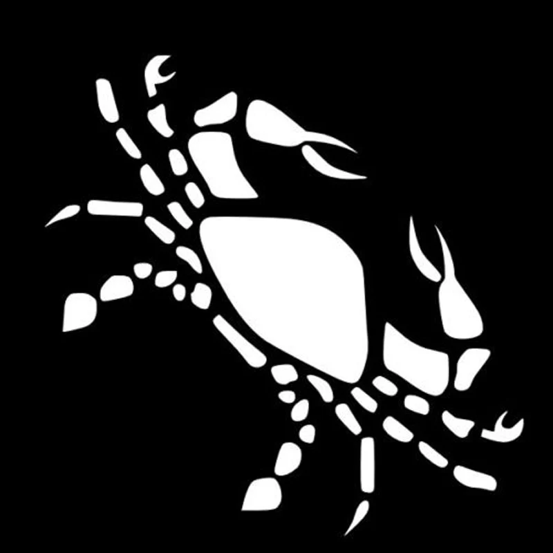 

Cancer Premium Car Stickers Creative Fashion Car Decoration Personality Pvc Waterproof Decals Black/white, 15cm * 15cm