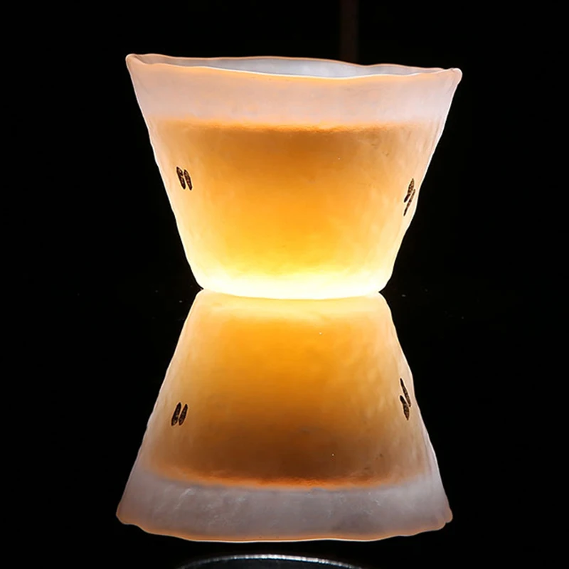 SENDIAN японский кованый Хрустальная чайная чашка изысканный ручной работы кунг-фу