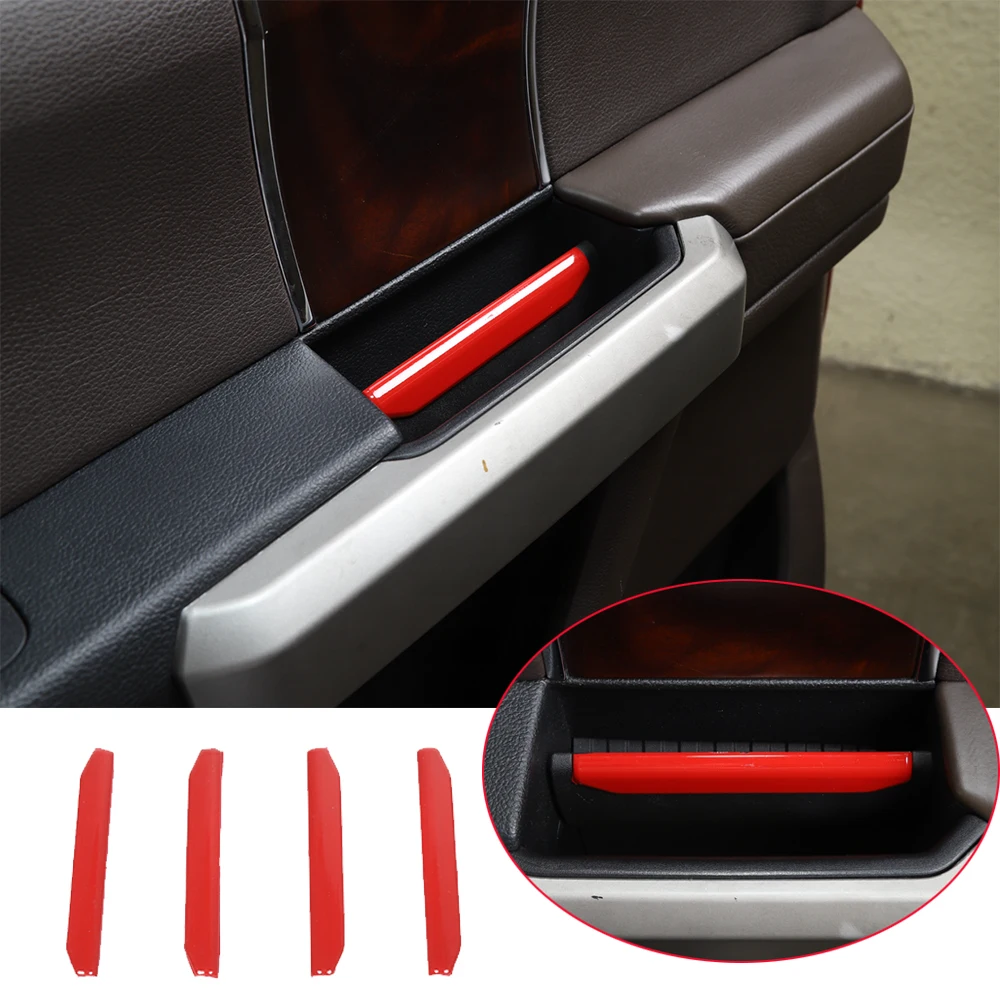 Подходит для Ford F150 2015-2021 ABS полоски ручек внутренней двери отделка декоративный