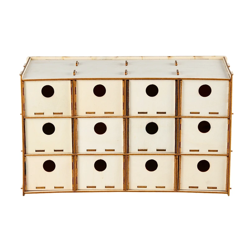 Diy деревянный ящик для инструментов Строительный набор идеально подходит нож