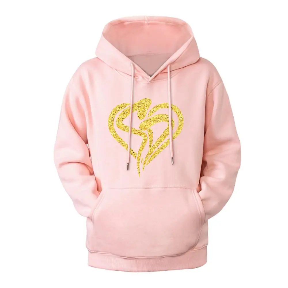 

Женская толстовка Sofie Dossi с логотипом золотого цвета, толстовка с хлопковой подкладкой, подходит для женщин