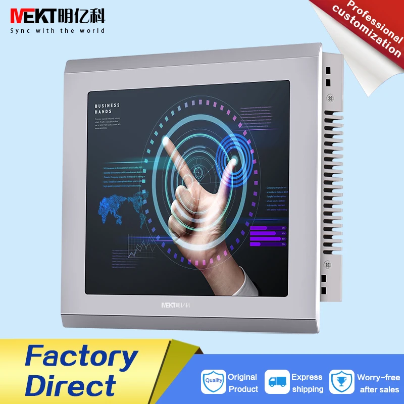 Koop 10/10.4-Inch Usb Touch Screen Lcd Monitor/Industriële Embedded Multi-Touch Display Hdmi Dvi Usb Vga Panel Waterdicht