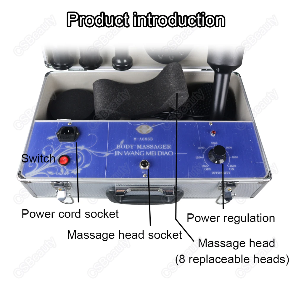 Портативный вибратор G5 для массажа спины домашнего использования похудения |