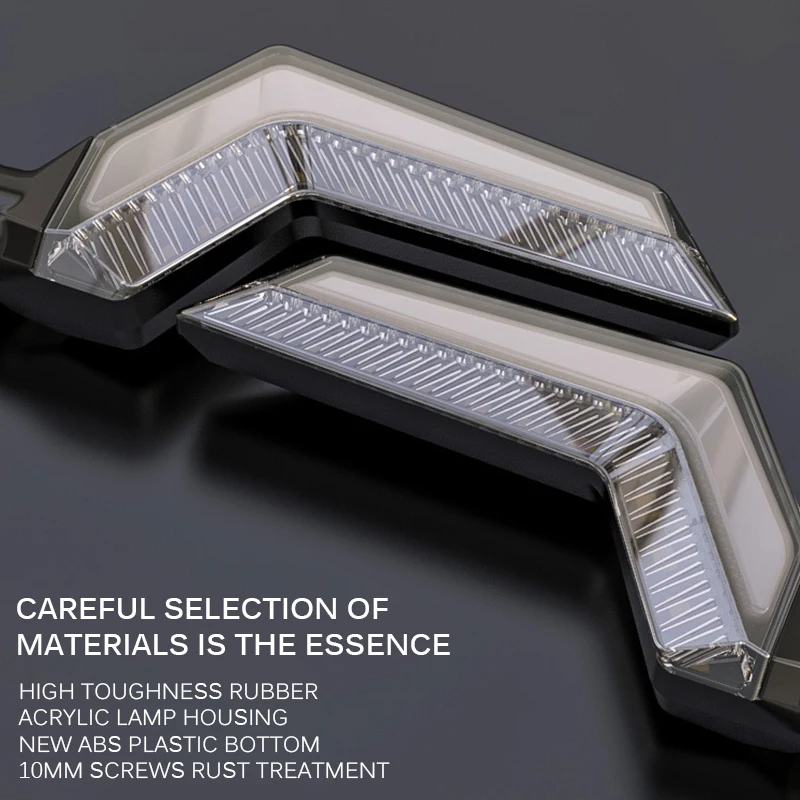 12V светодиодный индикаторы для мотоцикла течет указатели поворота мотоцикл