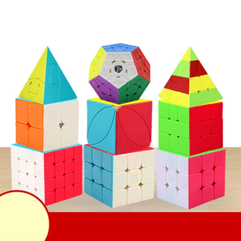 Магический куб из сегментов скоростной 2x2 3x3 4x4 5x5 Пирамида Megaminx твист