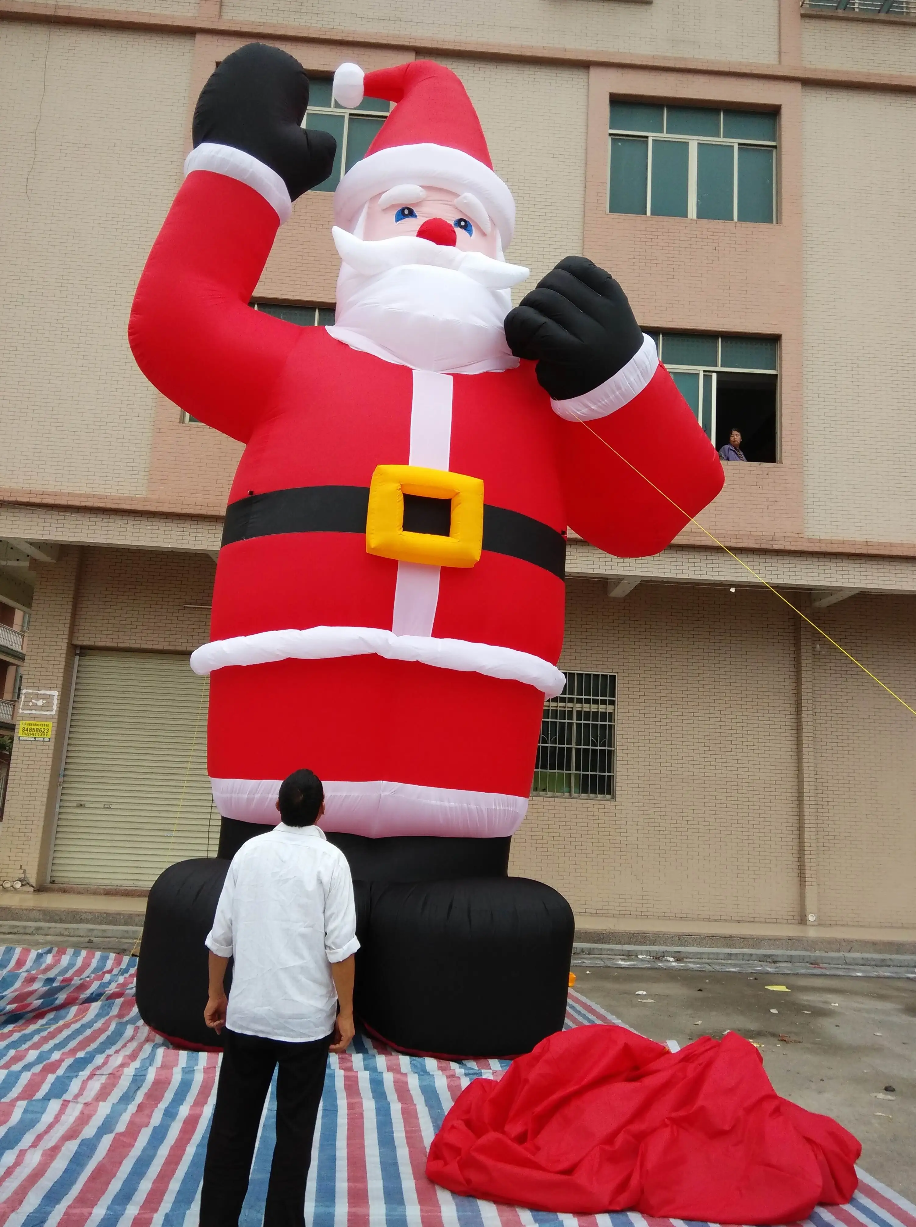 

8m giant 25ft christmas Santa /Advertising inflatable christmas old man