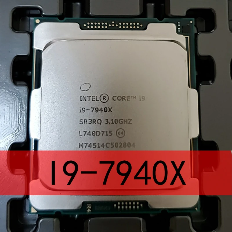 

Оригинальный процессор Intel Core I9-7940X SR3RQ, 14 ядер, 3,10 ГГц, 19,25 МБ, 14 нм, LGA2066, I9 7940X
