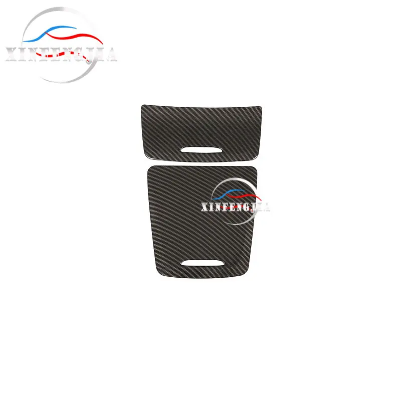 

For Mercedes-Benz A CLA GLA Class W176 X156 C117 13-19 2* Carbon Fiber Color Storage Box Panel Trim Cover