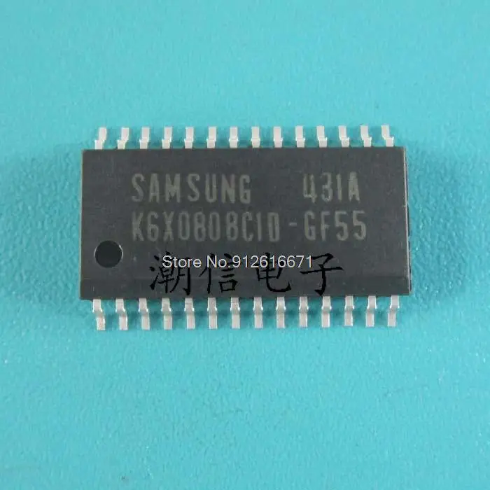 

10PCS/LOT K6X0808C1D-GF55 SOP-28