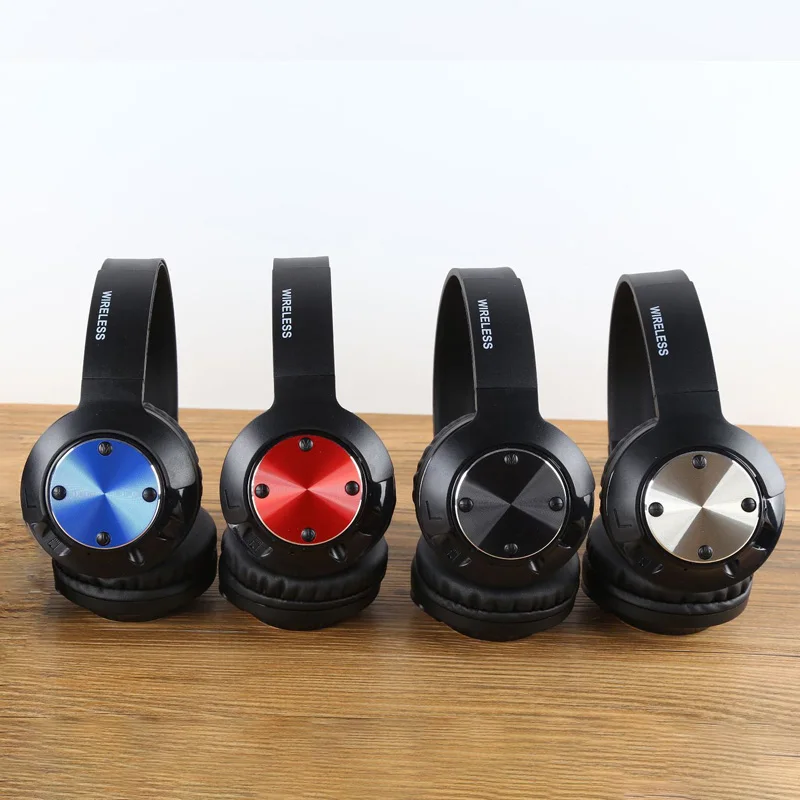MS K15 Новые портативные беспроводные наушники металлическая складная Bluetooth