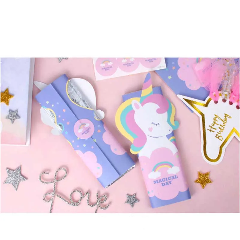 50 шт./пакет Детские Мультяшные пластиковые леденцы декоративные карты милые