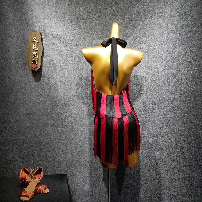 Платья для латиноамериканских танцев с кисточками на конкурс сальса