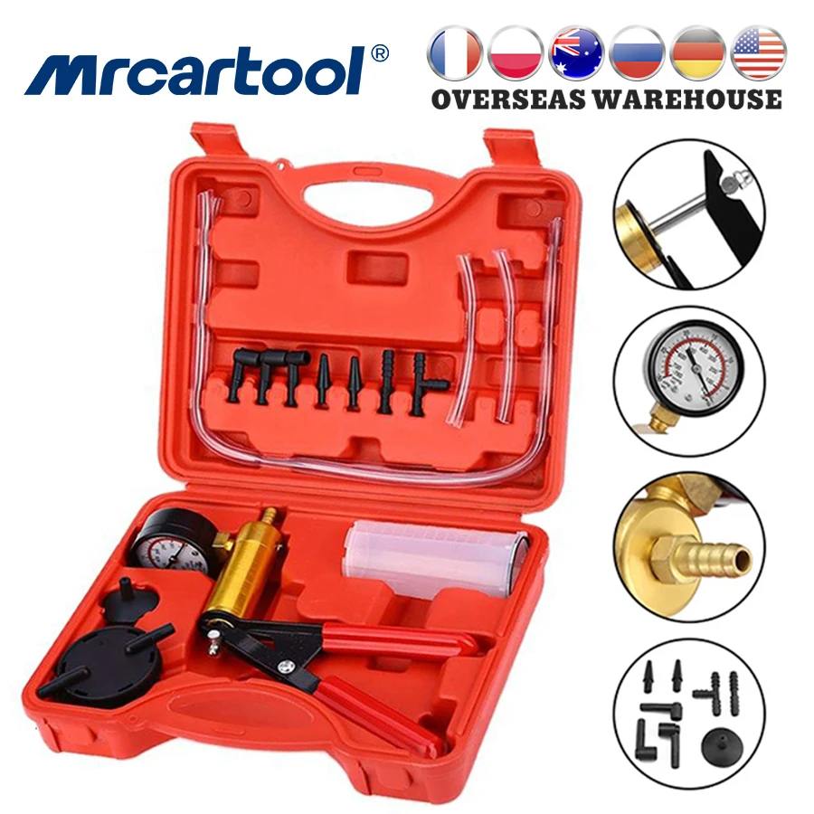 Профессиональный ручной Автомобильный Ручной вакуумный насос MR CARTOOL в комплекте