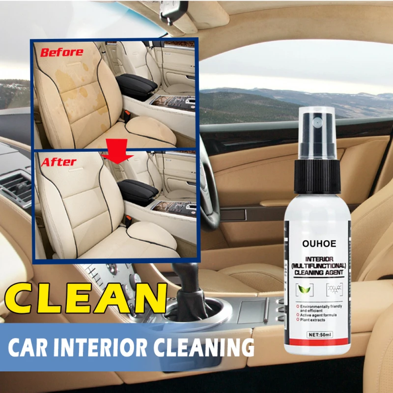 

Car Automotive Interior Dry-Cleaning Decontamination Remover Seat Foam Dry Cleaning Agent