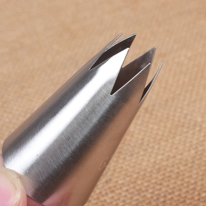 #633 Большая насадка для глазировки из нержавеющей стали насадки кондитерских