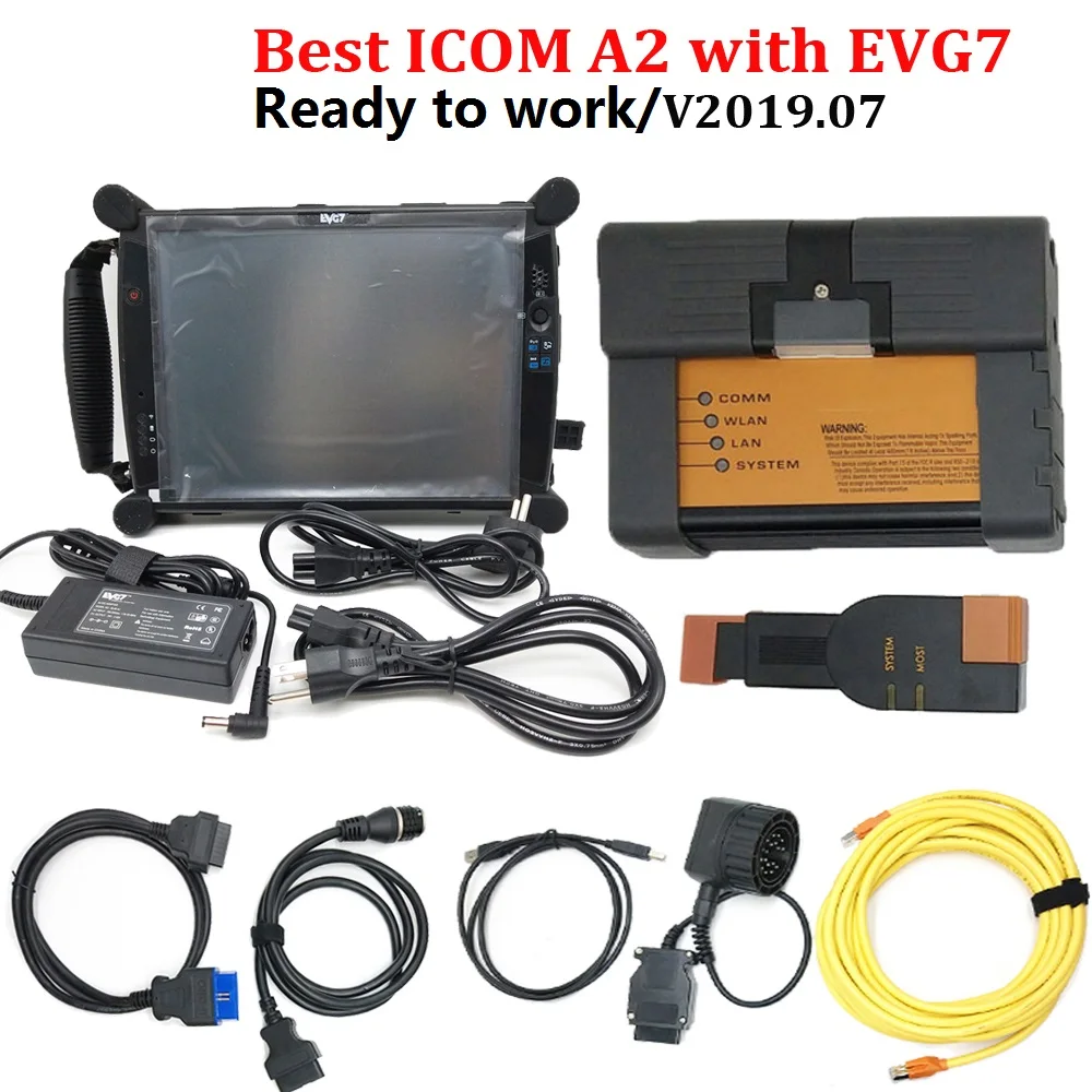 Автомобильный диагностический сканер ICOM A2 + B C plus MB STAR C4 для MW/Ben cars 1 ТБ HDD в