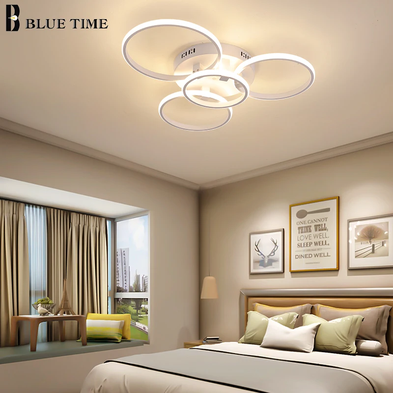 Lámpara de araña led moderna, iluminación de araña con atenuador remoto para sala de estar, dormitorio, accesorios de araña de techo, lámpara blanca y negra
