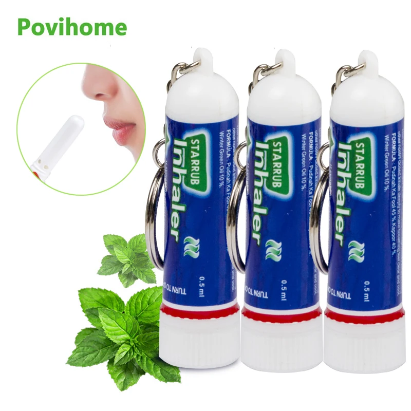 3 шт. мятный крем от ринита эфирное масло для носа 100% оригинальный Освежающая