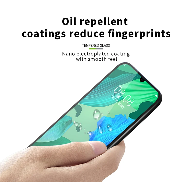 Закаленное стекло для Huawei Nova 5 Pro Защита экрана 5T 5Z 6 полное покрытие защитное с