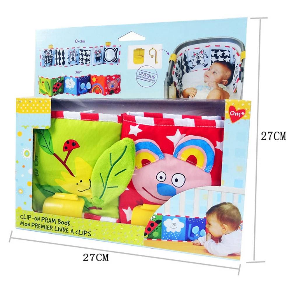 Знания детская тканевая книга вокруг мультитач Многофункциональный цветной