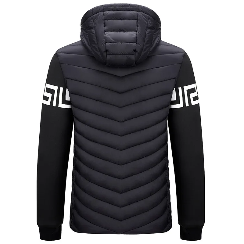 Men's Down Jacket White Goose Down Men And Women Clothing 2021 Winter Down Jacket Warm Hooded Coat Jacket Coats