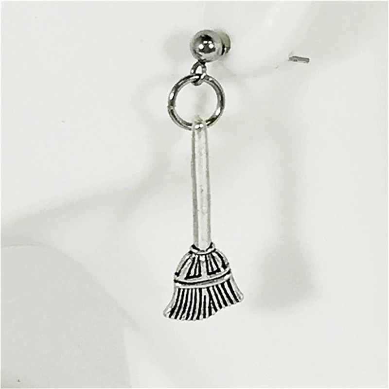 

Witchy Earrings, Witch Broom Earrings, Halloween Jewelry, Witch Earrings, Halloween Earrings, Halloween Gifts