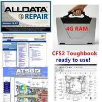 all data wiring diagrams auto repair software installed CF52 4g Toughbook laptop Alldata Mit//chell ATSG 3 software in 1tb hdd