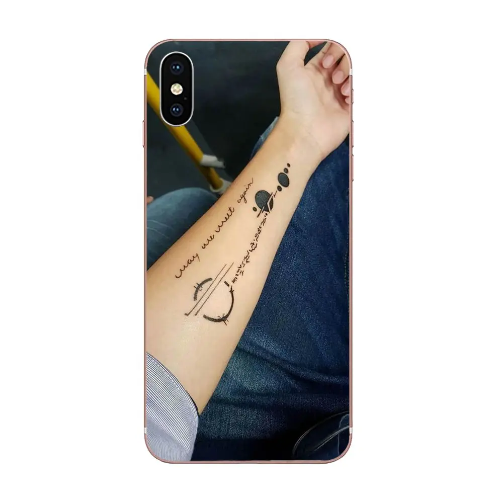 Чехол для телефона с рисунком Lexa Tattoo 100 черный Apple iPhone 11 Pro X XS Max XR 4 4S 5 5C 5S SE SE2 6 6S 7 8 Plus