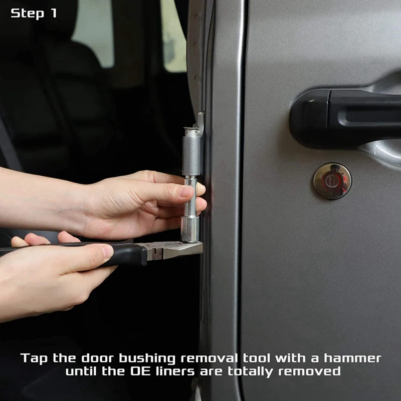 Направляющие и гайки для дверных петель инструмент снятия втулки двери Jeep Wrangler JK