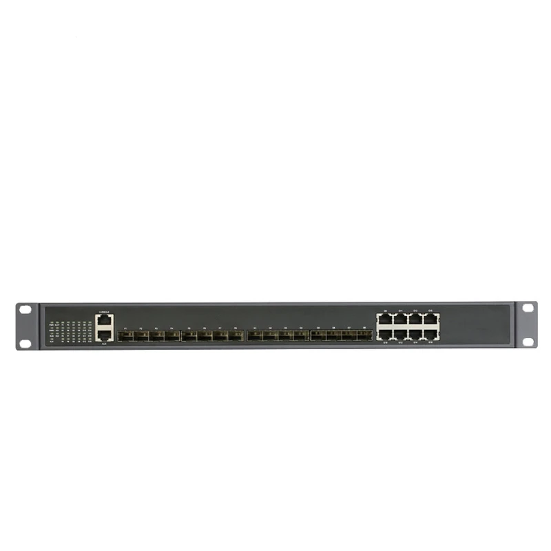 8 GPON порт OLT с максимальным коэффициентом разделения 1:128 PON для FTTH 1000BASE-C +/C ++ (2 5G)+
