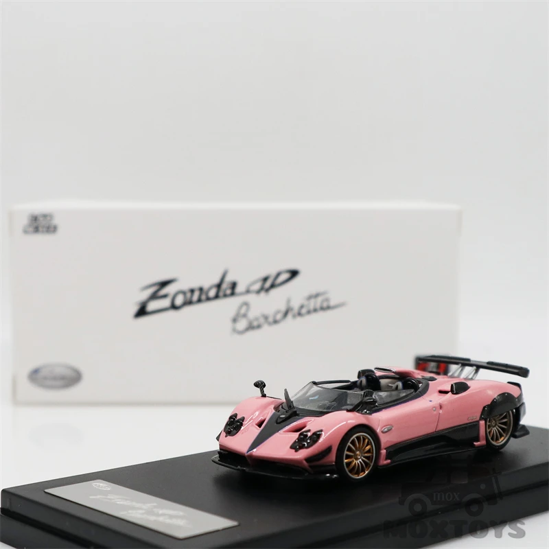 LCD 1:64 Pagani Zonda HP Barchetta синяя/мятно-зеленая/Розовая литая модель автомобиля | Игрушки