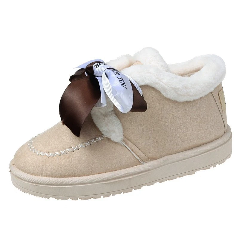 

Women Boots Ultralight Winter Shoes Women Ankle Botas Mujer Waterpoor Snow Boots Female Slip on Flat Casual Shoes Plush Footwear