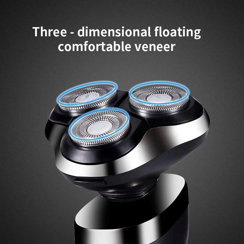 Новинка Мужская моющаяся перезаряжаемая бритва Электронная Бритва для бороды