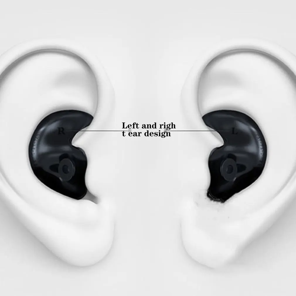 

High Grade PP Box Adult Silicone Spiral Earplugs Swimming Training Supplies With 3D Modeling Lightweight Spiral Earplugs
